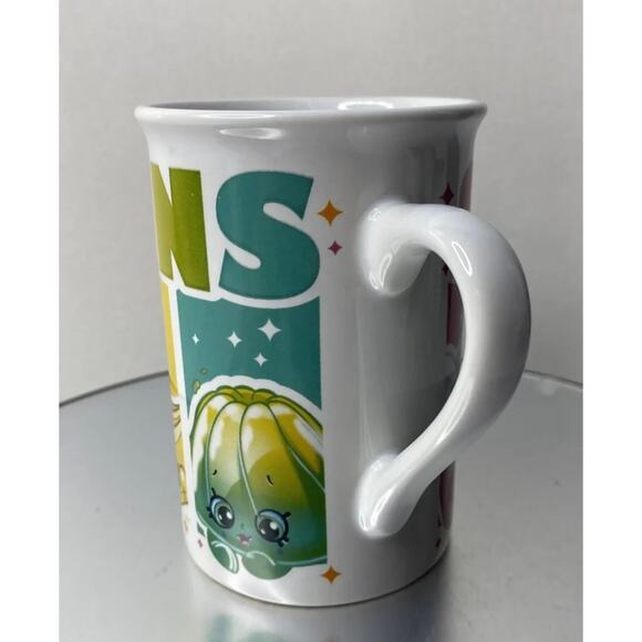 Shopkins‎ Mugs Coffee Cup 4" Cute Rainbow Pattern - Picture 5 of 5